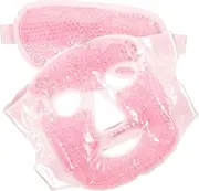Sosoport Gel Face Mask Cold Pack Hot Cold Therapy Eye Mask for Puffiness Wrinkles Relief