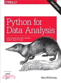 在飛比找三民網路書店優惠-Python for Data Analysis ─ Dat