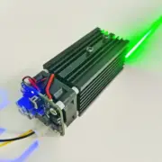 Focusable Line 520nm 300mw Green Light Warning DC12V Laser Diode Module
