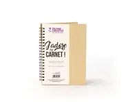 Notebook Kraft Spiral Paper Black 130x180 MM