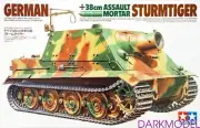 Tamiya 35177 1/35 Scale Model Kit WWII German Sturmtiger 38cm Assault Mortar Gun