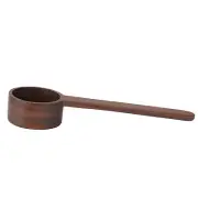 Wooden Coffee Scoop, Long Handle Coffee Measuring Spoon Walnut Wood Coffee Sc...