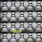 20xSolar Power LED Deck Light Step Stair Patio Fence Lamp Waterproof Path Garden
