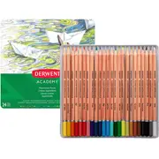 Derwent Academy Watercolour Pencils Tin [24 Set]