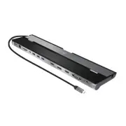 j5create USB C Triple Monitor Docking Station HDMI VGA DisplayPort Gigabit Et...