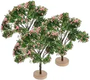 BCOATH 3Pcs Miniature Landscape Trees Scenery Tree Model for DIY Train and Building Decor for Table Scenery and Artistic Creation