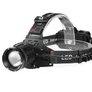 XHP70 30W LED White Blue Yellow Light USB Rechargeable Headlamp Ultra Light Bright LED Headlight Portable Front Head Lig