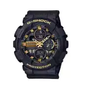 Casio G-Shock GMAS140M-1A Analog Digital Digi Black Unisex Watch