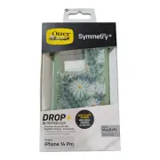 Q3. OtterBox Symmetry+ MagSafe Case for Apple iPhone 14 Pro - Green Flowers