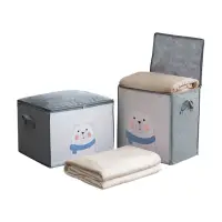在飛比找momo購物網優惠-【JoyNa】3入-防霉棉被收納袋 防塵衣服收納袋(加大橫款