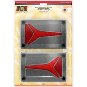 LED Autolamps Stop Tail Light Reflector Sequential Indicator 35 LED Twin Blister