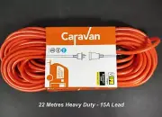 HPM 22 Metre Caravan Extension Lead Heavy Duty 15 Amp