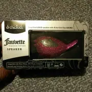 ChicBuds Portable Pink Crystal Fauvette Platinum Edition Speaker for MP3, iPod,