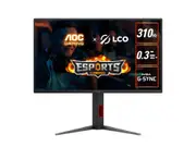 AOC 25G4S 24.5" 310Hz IPS Gaming Monitor. Fast IPS, 310Hz, 0.3ms, G-sync Compatible, DisplayHDR 400, 1920 × 1080 (FHD)
