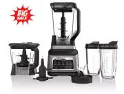 SALE ! Ninja BN801 Professional Plus Kitchen System with Auto IQ, 1400 Wp - Gray