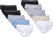 [Hanes] Women's Pure Bliss Hipster Panty 10-Pack