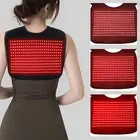352 LED Cordless Infrared Red Light Therapy Neck Shoulder Set Belt W/ Power Bank