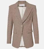 [Veronica Beard] Veronica Beard Livvy houndstooth blazer AU 8 brown