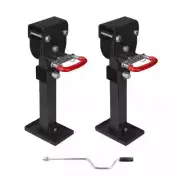BLACK CORNER LEGS DROP DOWN STABILIZERS 400MM HANDLE 1200LBS