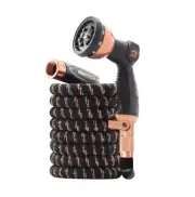 50' Pocket Hose Copper Bullet with Sprayer Expanding Garden HoseFoot __HOT!!