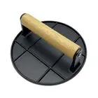 Griddle Burger Smasher Durable Cast Iron Aluminium Meat Press Kitchen Tool Set
