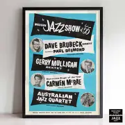 Dave Brubeck - Gerry Mulligan - Carmen McRae - Modern Jazz Stars - 1955