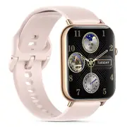 Bluetooth Smart Watch 2.1" Touch Screen BT 5.0 Heart Rate Blood Pressure - Pink