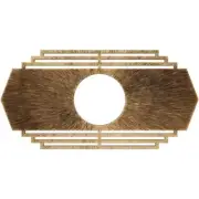 Ekena Millwork Ceiling Medallion 22"X11"X5 3/4"X3/4" Architectural Grade Pvc