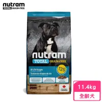 在飛比找momo購物網優惠-【Nutram 紐頓】T25無穀鮭魚+鱒魚潔牙全齡犬 11.