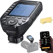 Godox XproII-C XproII for Canon TTL Wireless Flash Trigger, 2.4G Wireless HSS 1/8000s HSS TTL-Convert-Manual Function Large LCD Screen for Canon Cameras