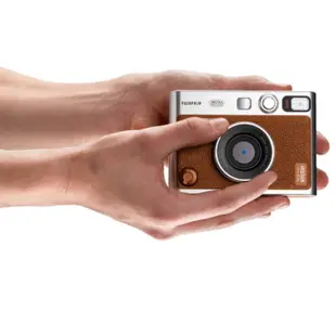 ★日本代購★FUJIFILM 富士 Instax mini evo 咖啡色 拍立得相機 復古造型 即時相機 底片 即可拍