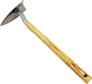 Jonoisax Weeding Tool Weeding Hoe - Stainless Steel with Wood Handle,Hand Weeder Tool for Garden,B