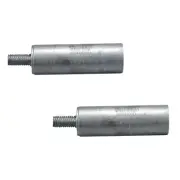 2 x Anode Zinc Engine Bukh 45 x 12mm x M5
