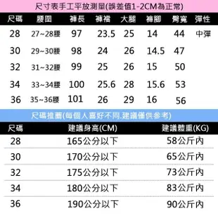 【OBIYUAN】牛仔褲 淺洗色 韓版 大彈力 修身 單寧褲 長褲(MSP2191)