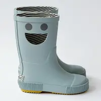 在飛比找PChome24h購物優惠-法國BOXBO雨靴-我愛笑瞇瞇(薄霧藍)