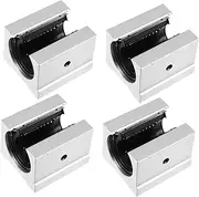 COSMEVIVI Easy Install Linear Motion Ball Bearings Sbr20uu Open Linear Sliding Rail Blocks