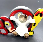 Vintage Halloween Figurine Charming Tails "DID I SCARE YA?!" DEAN GRIFF