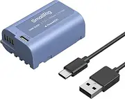 SmallRig DMW-BLK22 Battery 2520mAh USB-C Replacement Battery for Panasonic LUMIX S5/GH5, 2.5H Full Charged Battery for Panasonic LUMIX GH5 II, S5 II/IIX, GH7, GH6, S9, S9 II - 4906