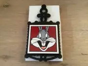 Bugs Bunny Tile Cast Iron Trivet Warner Bros MBA 1993 Vintage