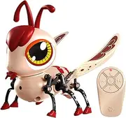 WJnflQN Electronic Animals for Kids - Touch Sensing Robotic Bee Model | Intelligent Automatic Demonstration Mechanical Pet for Outdoor Game