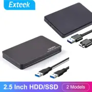 5Gbps USB 3.0 Portable Hard Drive Disk 2.5" SATA HDD SSD External Enclosure Case