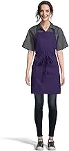 Uncommon Threads Unisex ADJ Bib Apron 2 Patch Pockets