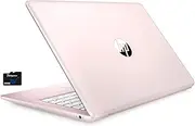 2021 HP Stream 14 inch Laptop, Intel Celeron N4020 Processor, 4GB RAM, 64GB eMMC, WiFi, Bluetooth, Webcam, HDMI, Windows 10 S with Office 365 for 1 Year + Fairywren Card (Rose Pink)