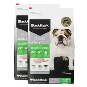 Black Hawk Original Adult Chicken & Rice Dry Dog Food 40kg