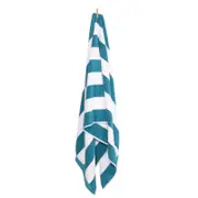 Royal Cabana Stripe Beach Towels - Ocean Blue