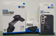 QUAD LOCK KIT Samsung Galaxy S22 Case+Dampener+Handlebar Mount Pro *FREE EXPRESS