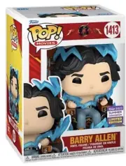 Funko Pop! Barry Allen Flash 2023 SDCC Exclusive Box Damage + Protector