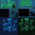 Moon Home Decor Wall Decal Self-adhesive Luminous Wall Sticker Glow In The Dark