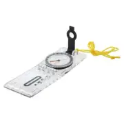 Baseplate Pocket Compass Orientee Hiking Camping Maps Lensatic