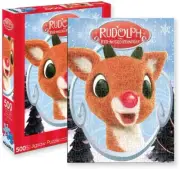 Aquarius 500 Piece Jigsaw Puzzle - Rudolph The Red Nosed Reindeer